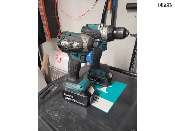 Myydään Makita DHP486  Makita DTD153 18V
