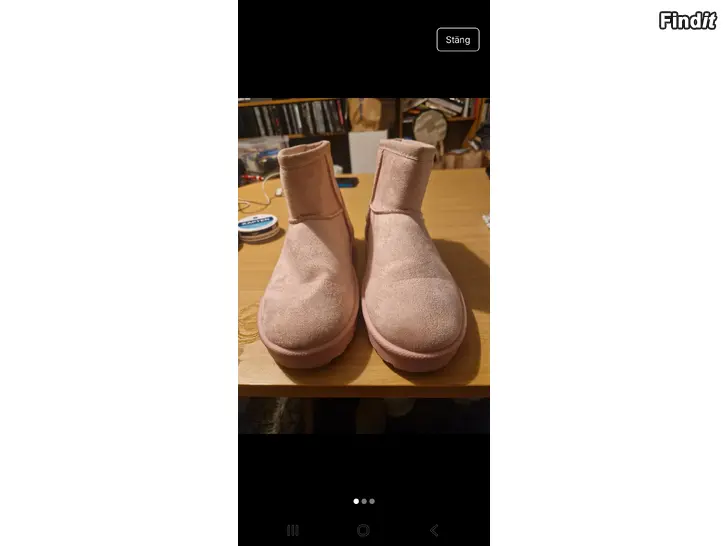 Säljes Skor i mocka