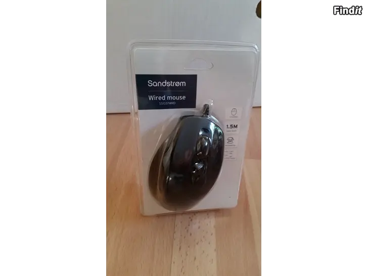 Myydään Sandstrom Wired mouse 9e