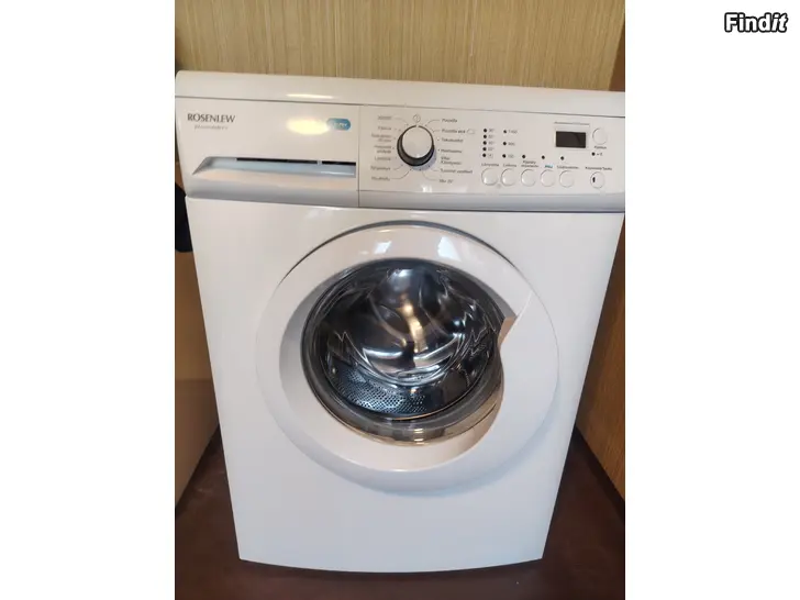 Myydään Edestä täytettävä pesukone ROSENLEW 7 kg