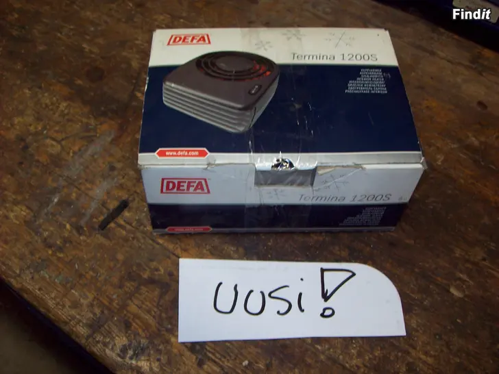 Myydään Defa Termina sisätilan lämmitin