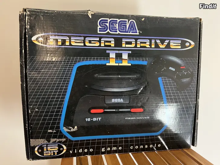Myydään Sega mega drive käyttämätön