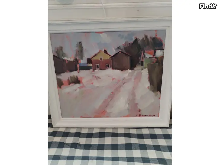 Myydään ÖLJYVÄRIMAALAUS V. KESSUNMAA