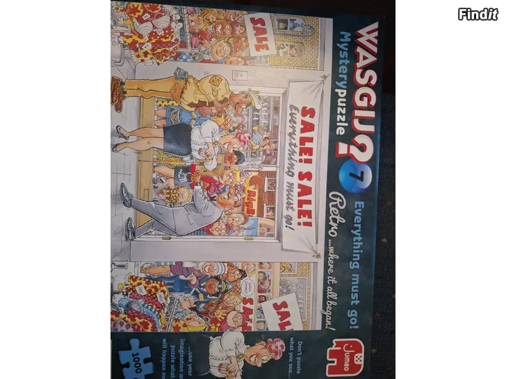 Säljes Pussel wasgij