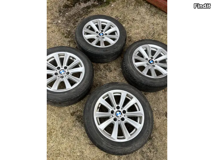 Myydään BMW fälgar 17+ sommardäck Bridgestone
