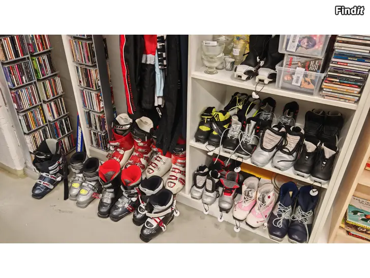 Säljes Skid och slalom monon, hjälmar