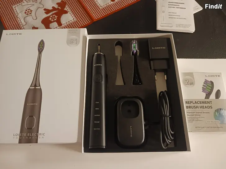 Myydään Loiste musta sähköhammasharja