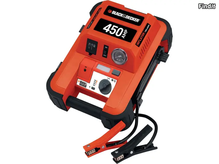 Säljes Starthjälp Apukäynnistin 12V 450A BlackDecker