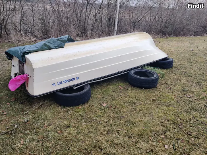 Säljes Säljes Rönnqvist 16+Honda 15 4-Stroke med elstart