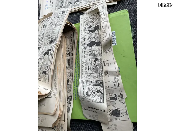 Säljes Säljes serieurklipp från 1956