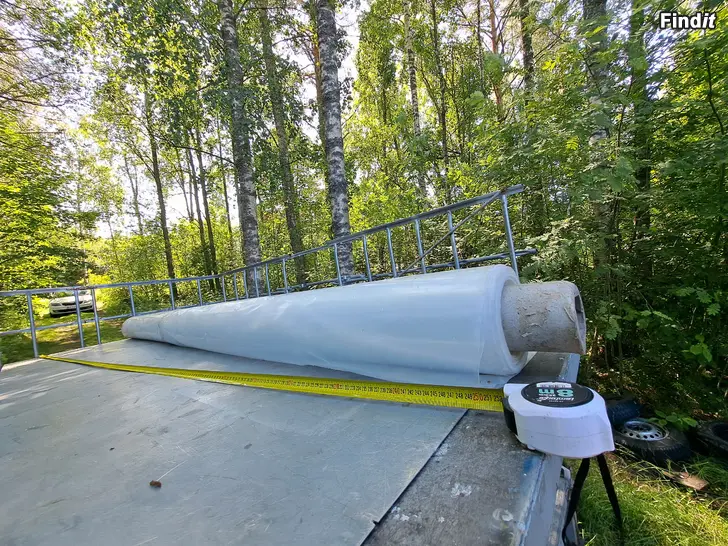 Säljes Plast rullar klart