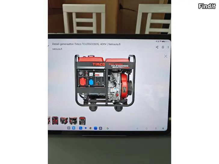 Myydään Timco Diesel Aggregaatti