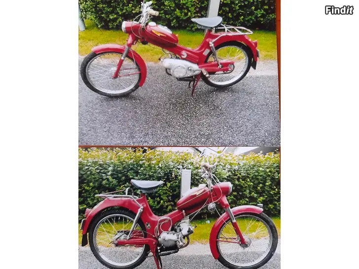 Myydään Puch ms 50 museomopo vm 1958