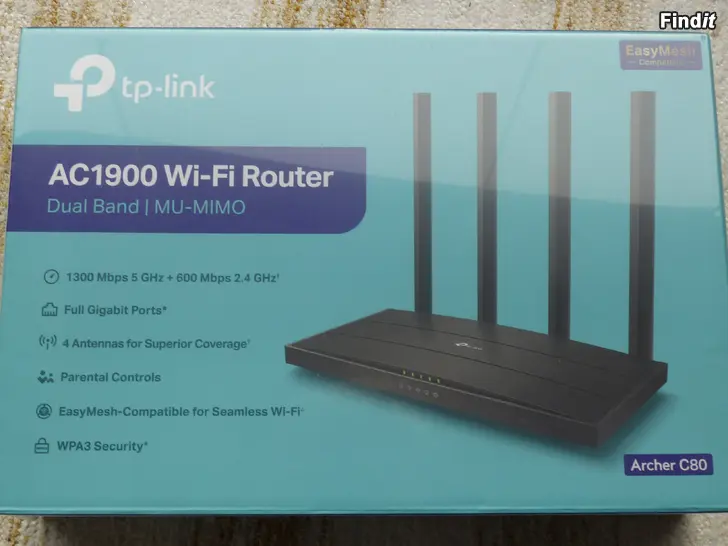 Myydään Wi-Fi reititin uusi