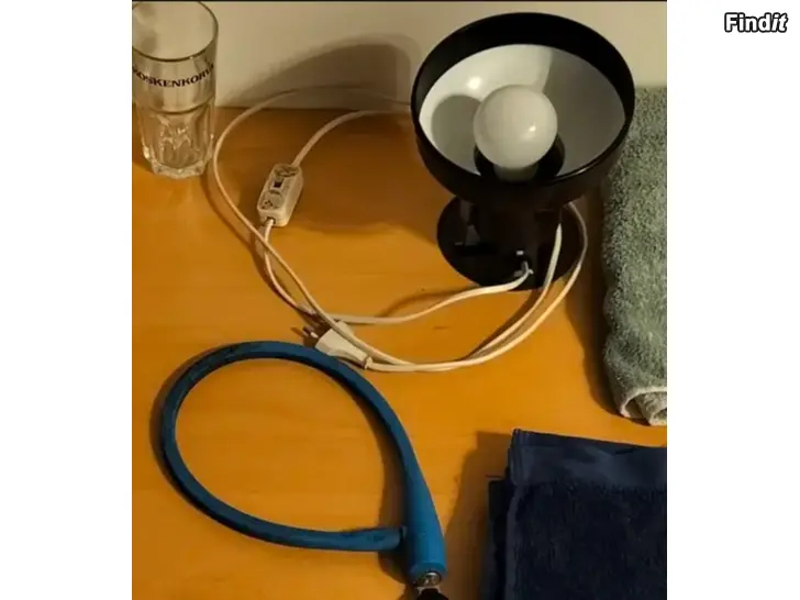 Säljes Pyörän lukko 70 luvun retro vintage lamppu villalapaset