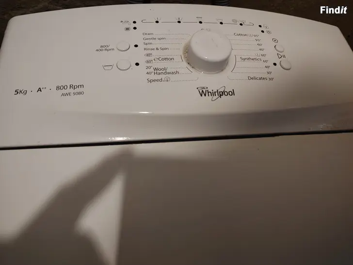 Säljes Tvättmaskin 5kg