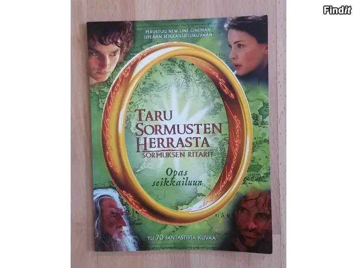 Myydään Taru Sormusten Herrasta - sormuksen ritarit opas seikkailuun -hinta 6e