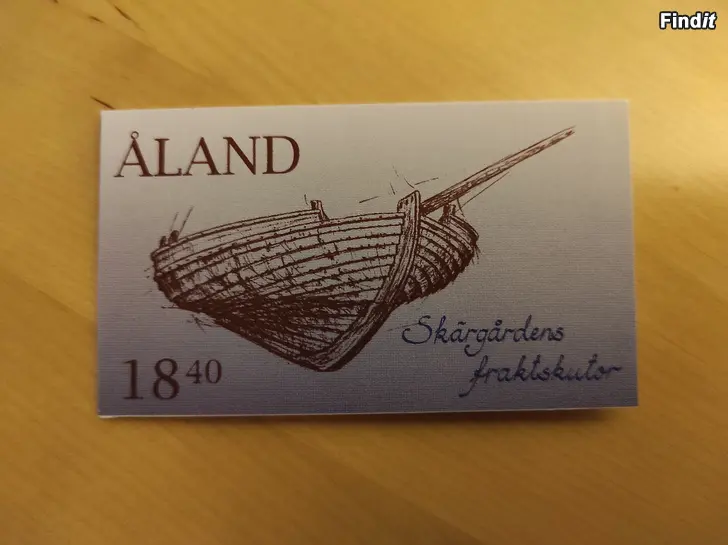 Säljes Åland 1995 postimerkki-vihko