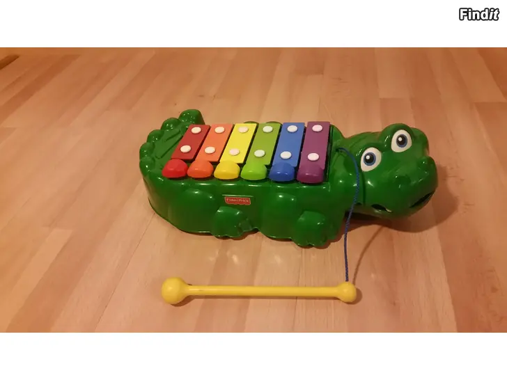 Myydään Fisher Price krokotiili ksylofoni  -hinta 10e