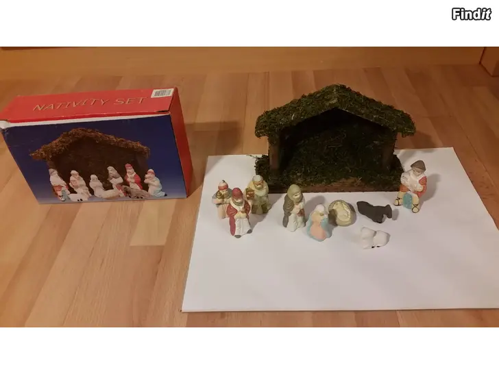 Myydään Jouluseimi 9-osainen hahmot keramiikkaa 7e