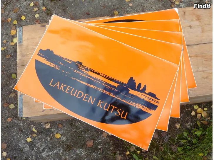 Myydään Lakeuden kutsu iso tarra