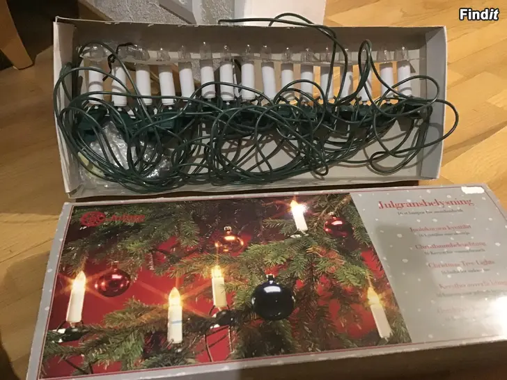 Säljes Julgrans belysning för inomhusbruk