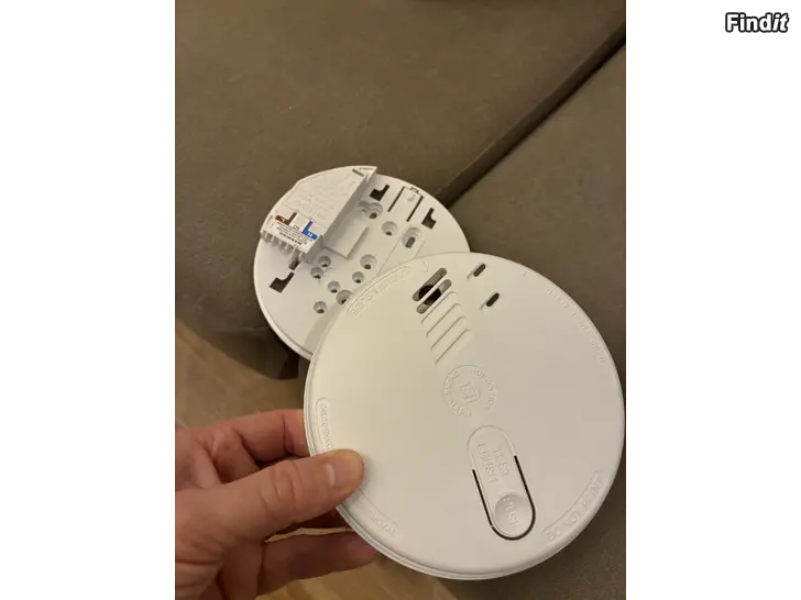 Säljes Brandvarnare som kopplas till elnätet 9 st