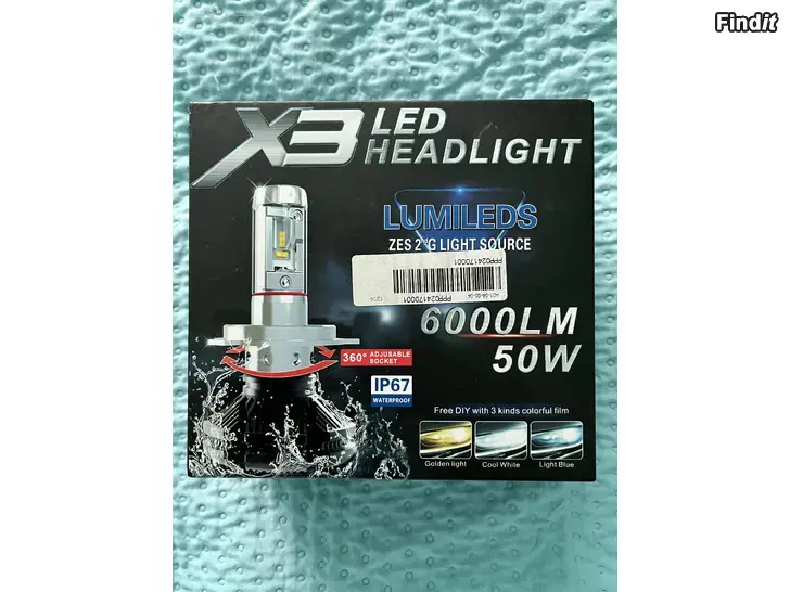 Myydään H7 lampor ny