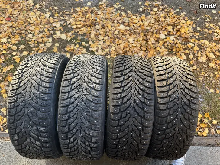 Myydään Nastarenkaat 205/55R16 Nokian Hakkapeliitta 9