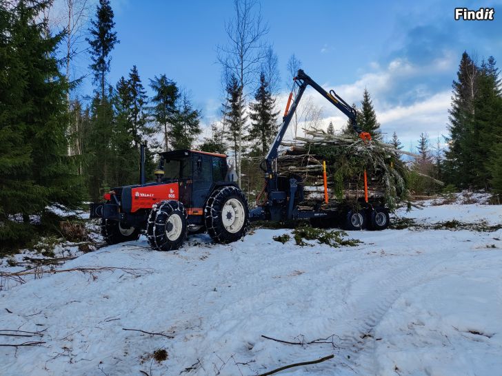 Myydään Utkörning/transport av virke/skogsarbeten