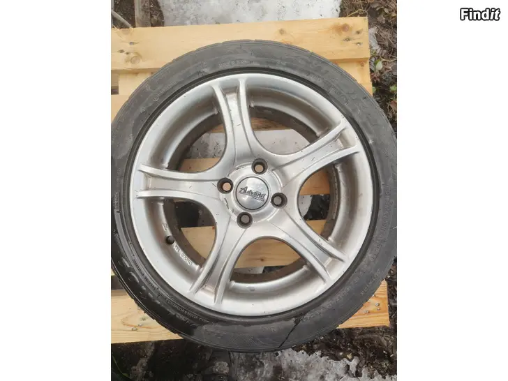 Säljes 4 st 15 Advanti Racing aluminiumfälgar