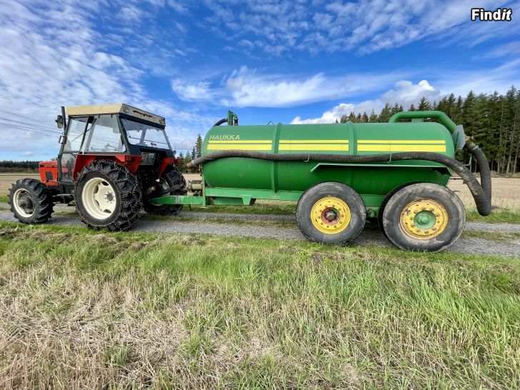 Myydään Haukka Imupainevaunu