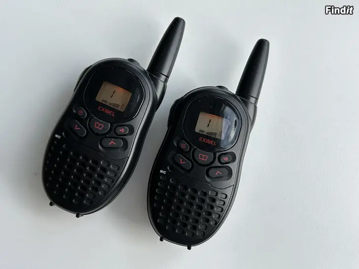 Säljes Walkie talkie, kommunikationsradio 2st