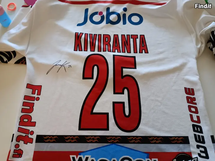 Myydään Joel Kiviranta Pelipaita