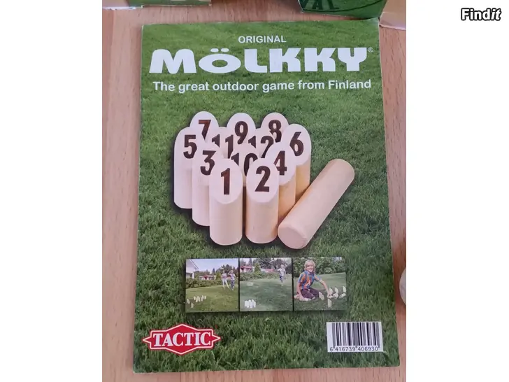 Myydään Tactic original Mölkky pahvilaatikossa-10e