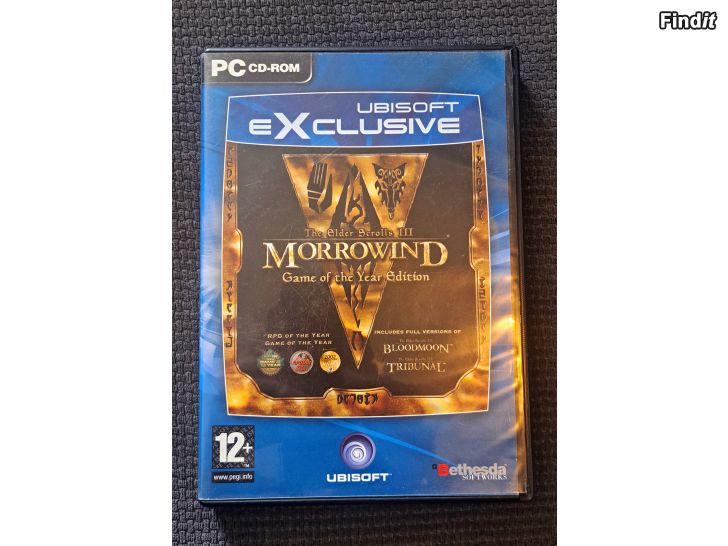 Säljes The Elder Scrolls III Morrorwind PC