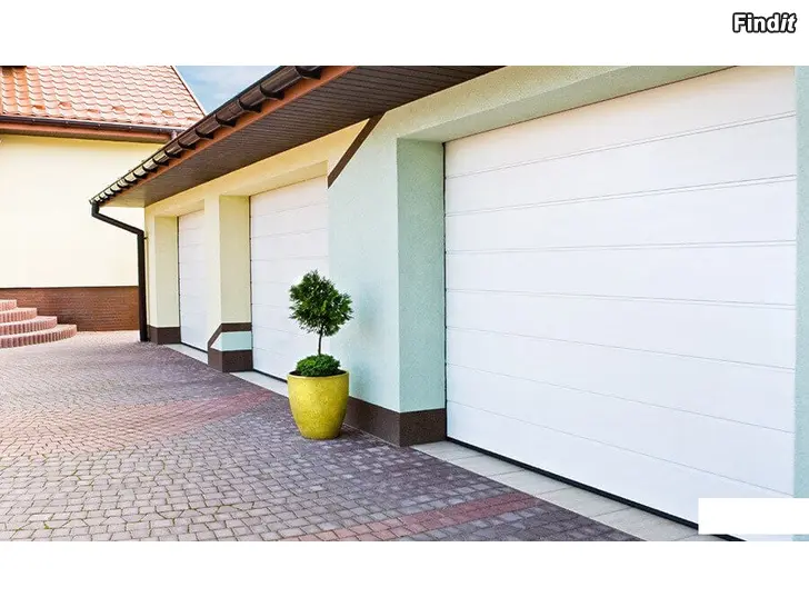 Myydään Garage lyftdörr, AW-Door Unipro SNP 2500x2125, Vit med lyft motor