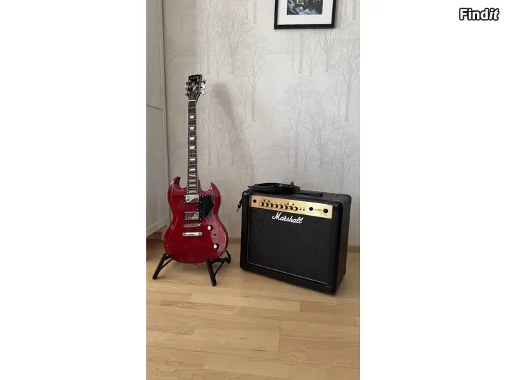 Säljes Elgitarr och förstärkare
