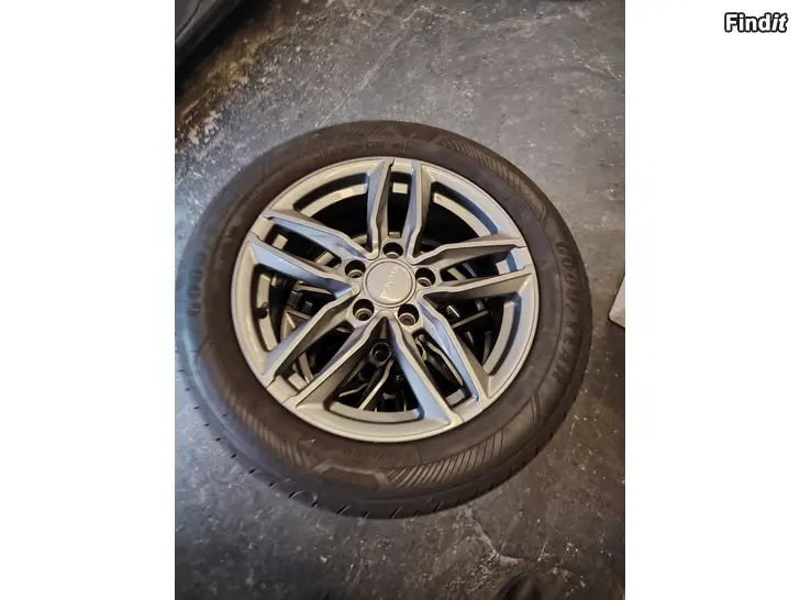 Säljes 5x112 perfect sommardäck med aluminium fälgar som ny
