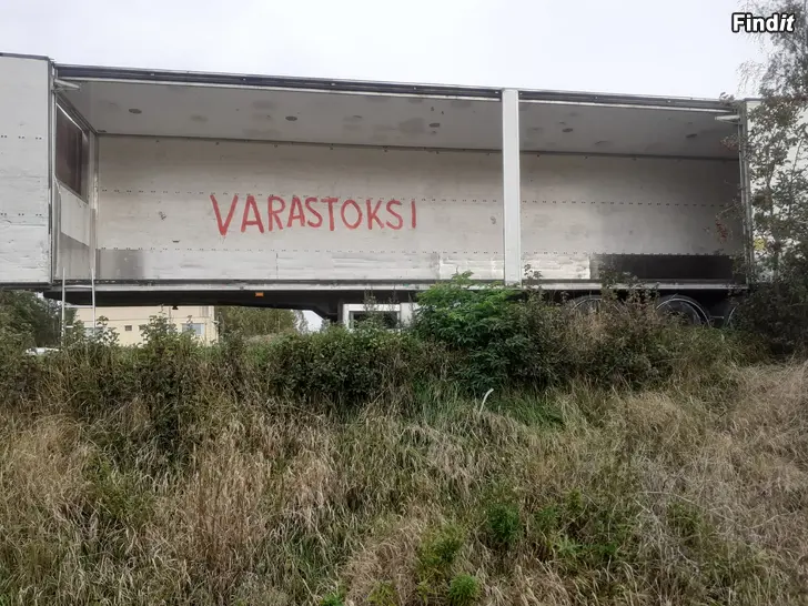 Myydään Varastoksi puoliperävaunu
