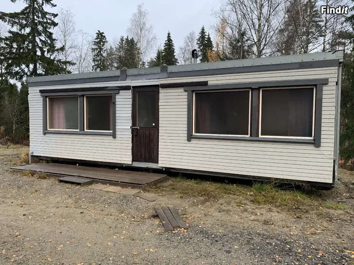 Myydään Työmaakontti, taukotupa, jalasmökki 9x3.3 m