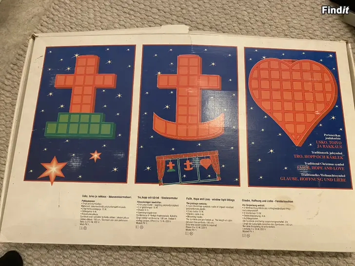 Myydään Tro hopp kärlek