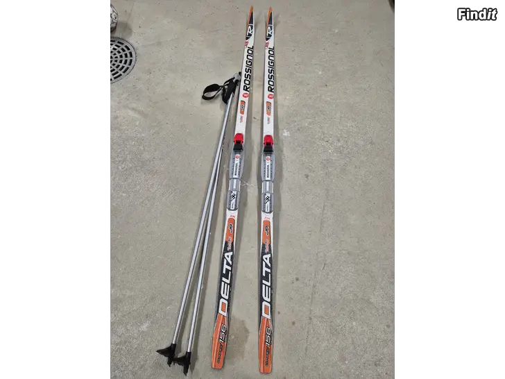 Myydään Skidor+stavar