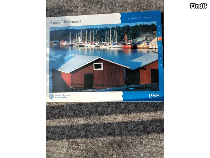 Myydään Ahvenanmaan merikartasto-Åland sjökortserie