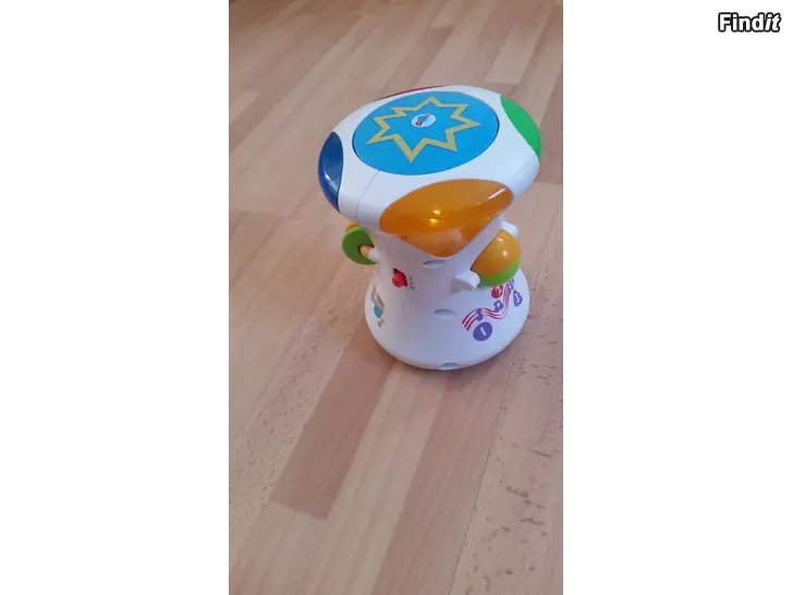Myydään Fisher Price musiikkilelu - rumpulelu Mattel 2014 -hinta 10e