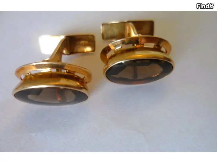 Myydään 14K Kulta 8,8g Kalvosinnapit 1960-luvulta