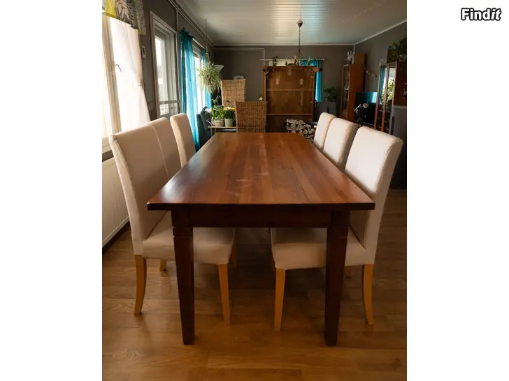 Säljes Matsalsbord+ 6st Ikea stolar