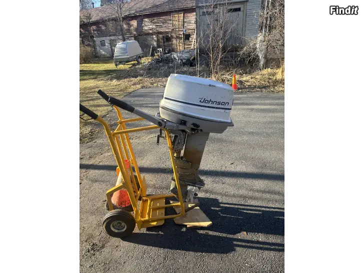 Myydään Johnson 20 hk tvåtakt säljes