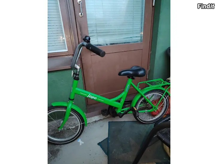 Myydään Jopo lastenpyörä 16 vihreä
