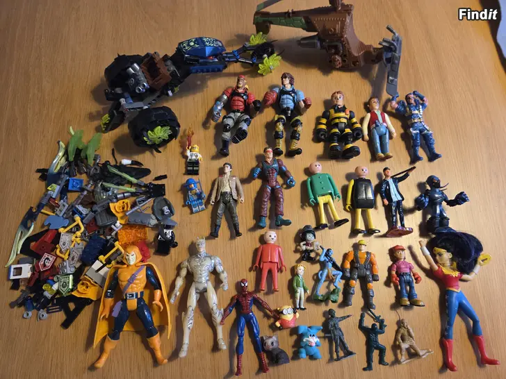 Säljes Gubbar och LEGO